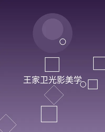 王家卫光影美学作品展示